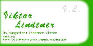 viktor lindtner business card